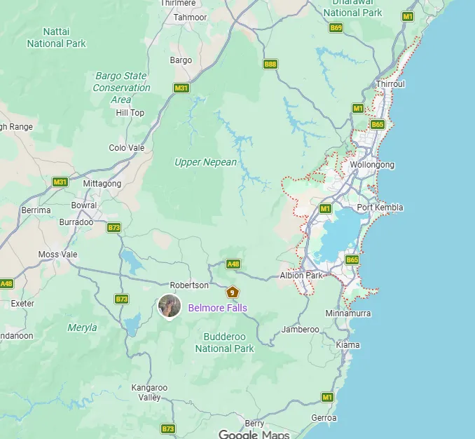 Woollongong Map